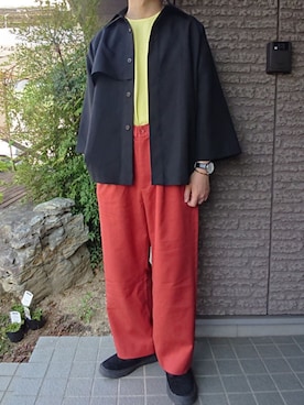 しょーわさん（メンズ・168cm）の春コーディネート