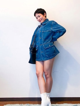 「45R（フォーティファイブアール）のアイテム（その他）」を使った、skyhopさん（レディース・150cm）の秋コーディネート
