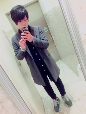 こーさん（メンズ・175cm）の冬コーディネート