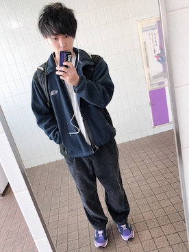 「アイテム（その他アウター）」を使った、こーさん（メンズ・173cm・20代）の秋コーディネート