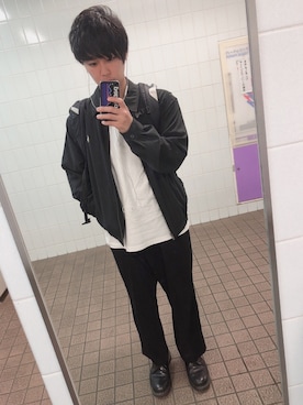 「アイテム（その他アウター）」を使った、こーさん（メンズ・173cm・20代）の秋コーディネート