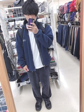 「アイテム（その他アウター）」を使った、こーさん（メンズ・173cm・20代）の秋コーディネート