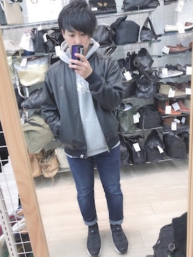 こーさん（メンズ・173cm）の冬コーディネート