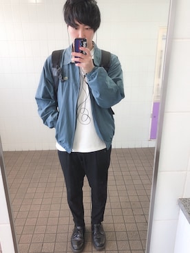 「アイテム（その他アウター）」を使った、こーさん（メンズ・173cm・20代）の冬コーディネート