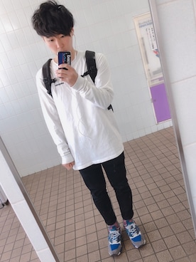 こーさん（メンズ・173cm）の春コーディネート