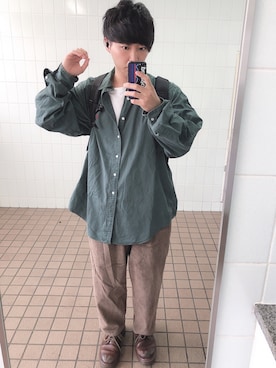 こーさん（メンズ・173cm）の夏コーディネート