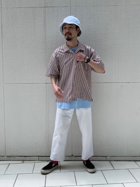 「THUMPERS BROOKLYN NYC USA（サンパース）のアイテム」を使った、KOHEY!?さん（メンズ・169cm）の夏コーディネート