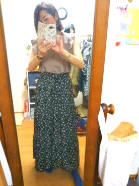 ナッツさん（レディース・157cm）の秋コーディネート