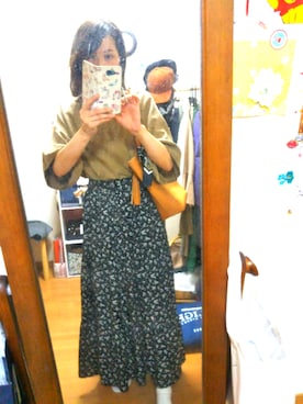 ナッツさん（レディース・157cm）の秋コーディネート