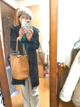 ナッツさん（レディース・157cm）の冬コーディネート