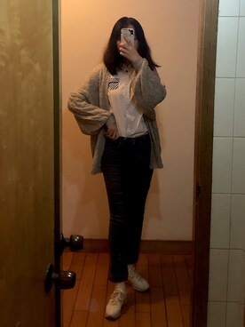 「Gozo（ゴソ）のアイテム（トップス）」を使った、lemonade🍋さん（レディース・170cm）の秋コーディネート