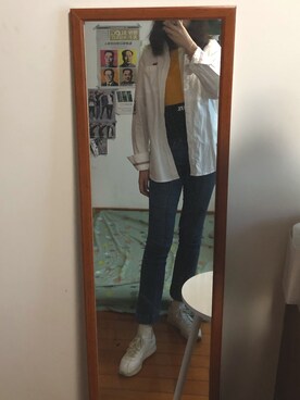 「Gozo（ゴソ）のアイテム（トップス）」を使った、lemonade🍋さん（レディース・170cm）の秋コーディネート