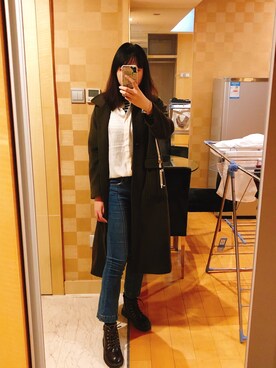 「Gozo（ゴソ）のアイテム（トップス）」を使った、lemonade🍋さん（レディース・170cm）の秋コーディネート