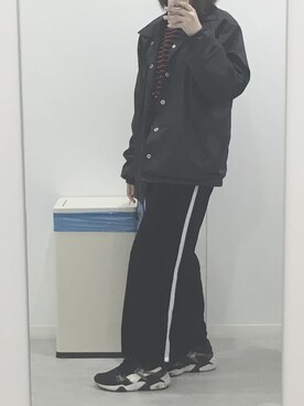 「NUEVO（ヌエボ）のアイテム」を使った、hanamaruさん（レディース・158cm）の秋コーディネート