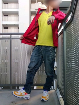 ゆきだるまさん（メンズ・168cm）の春コーディネート