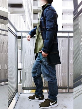 ゆきだるまさん（メンズ・168cm）の春コーディネート