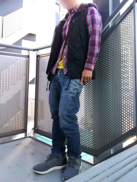 ゆきだるまさん（メンズ・168cm）の春コーディネート