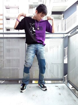 「ポケットモンスター（ポケットモンスター）のアイテム」を使った、ゆきだるまさん（メンズ・168cm）の夏コーディネート