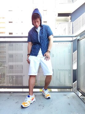 ゆきだるまさん（メンズ・168cm）の夏コーディネート