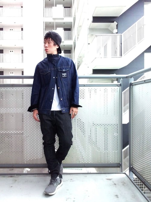 ⇒ DENHAM ✕ Barbour　デンハム　デニムジャケット 中古・古着通販】Denham (デンハム) Barbour (バブアー) SOUTH JACKET