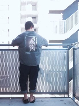 ゆきだるまさん（メンズ・168cm）の夏コーディネート