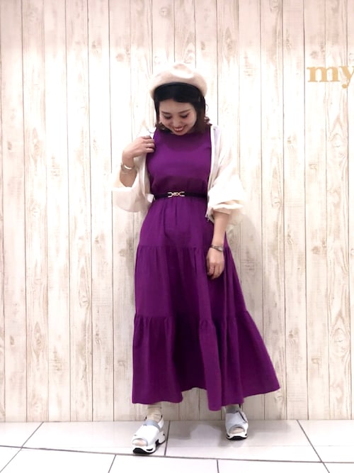 ｲ ﾄ ﾘ ﾅ Mysty Woman 札幌ステラプレイス店 Mysty Womanのワンピースを使ったコーディネート Wear
