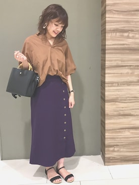 きぃやんさん（レディース・154cm）の夏コーディネート