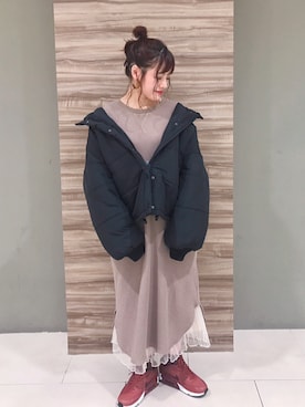 きぃやんさん（レディース・154cm）の冬コーディネート