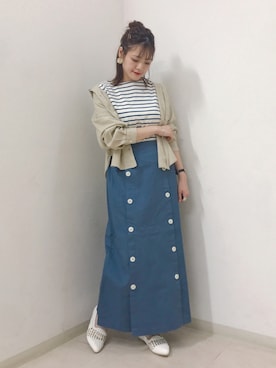 きぃやんさん(レディース・154cm)の春コーディネート
