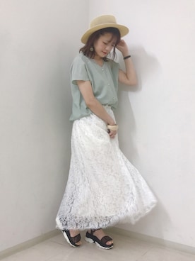 きぃやんさん（レディース・154cm）の春コーディネート