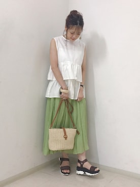 きぃやんさん（レディース・154cm）の春コーディネート