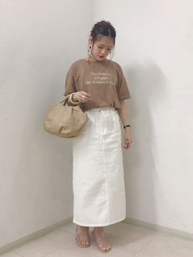 きぃやんさん（レディース・154cm）の夏コーディネート