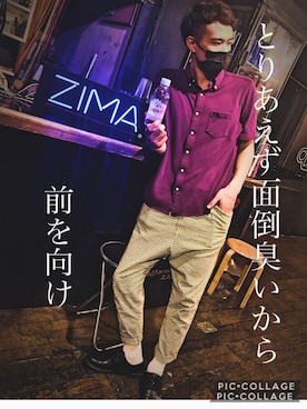 「プレーントゥ」｜そーし→お笑いコンビヴァンパイアリゾットさん（メンズ・179cm・30代）の秋コーディネート