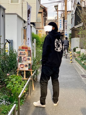 「ビリオネア・ボーイズ・クラブ(Billionaire Boys Club)」｜マンジロウさん（メンズ・182cm）の春コーディネート