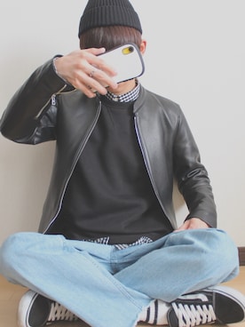 すんやさん（メンズ・164cm）の冬コーディネート