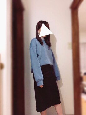 「chocomee（チョコミー）のアイテム（アクセサリー）」を使った、sayakaさん（レディース・155cm）の秋コーディネート