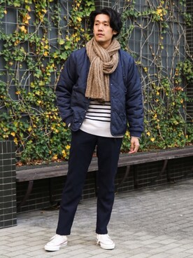 Taniさん（メンズ・172cm）の冬コーディネート