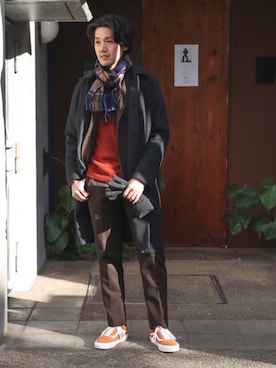 Taniさん（メンズ・172cm）の冬コーディネート