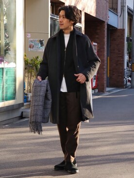 Taniさん（メンズ・172cm）の冬コーディネート