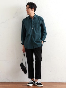 「bach（バッハ）のアイテム」を使った、Taniさん（メンズ・172cm）の夏コーディネート
