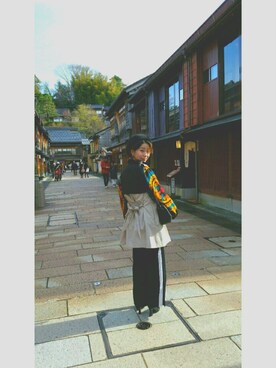 hashiさん（レディース・156cm）の冬コーディネート