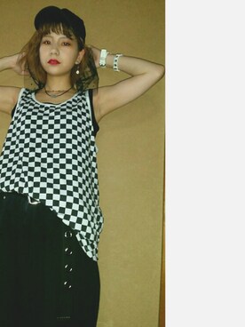 hashiさん（レディース・156cm）の夏コーディネート
