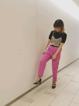 hashiさん（レディース・156cm）の秋コーディネート