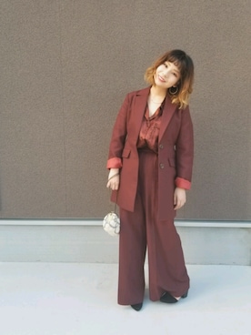 hashiさん（レディース・156cm）の秋コーディネート