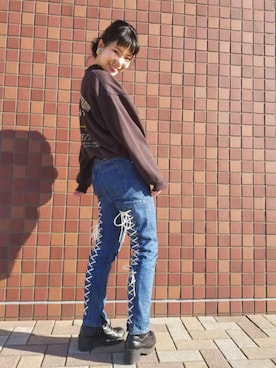 hashiさん（レディース・156cm）の秋コーディネート