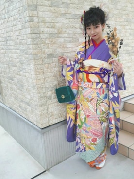 hashiさん（レディース・156cm）の冬コーディネート