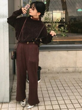 hashiさん(レディース・156cm)の冬コーディネート
