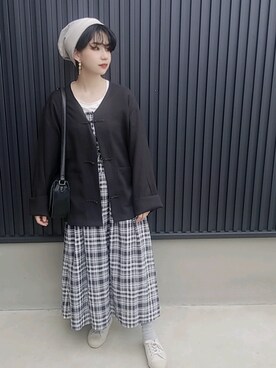 hashiさん（レディース・156cm）の秋コーディネート