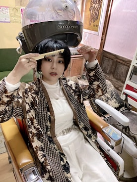 「タートルネック」｜「アイテム（タンクトップ）」を使った、hashiさん（レディース・156cm）の夏コーディネート