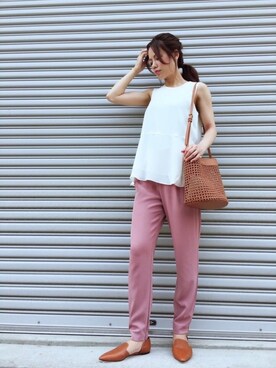 ann. is wearing CHARLES & KEITH